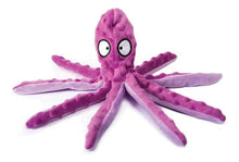 Carregar imagem no visualizador da galeria, Brinquedo Cachorro Polvo Pelucia Pet Com Apito Interno lojadetudocasa Roxo