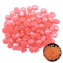 Carregar imagem no visualizador da galeria, Pedras Fluorescentes para Casa e Jardim Decoração 03 DMAZI 25 pcs Laranja