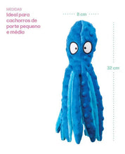 Carregar imagem no visualizador da galeria, Brinquedo Cachorro Polvo Pelucia Pet Com Apito Interno lojadetudocasa 
